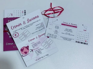 Invitatie tip Pasaport - Img 2