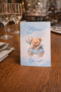 Meniu botez Blue Bear