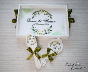 Set gatit mireasa Green