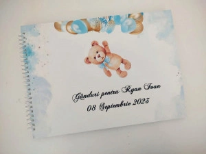 Guestbook botez Ursuletul cu baloane