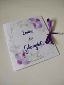 Invitatie Orhidee - Img 2
