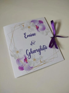 Invitatie Orhidee - Img 2