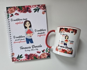 Agenda si cana personalizata pentru învățătoare