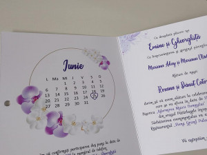 Invitatie Orhidee - Img 3