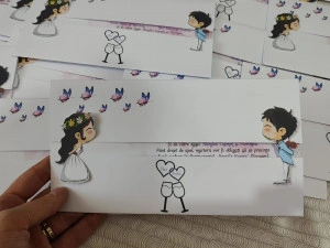 Invitatie mire si mireasa si... un pupic #2