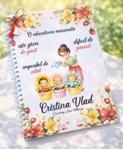 Agenda martisor pentru doamna educatoare