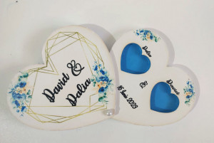 Cutie verighete blue