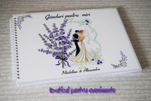 Guestbook "Ganduri pentru miri" Lavander