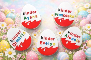 Cutie ou kinder din lemn