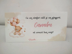 Plic bani ursuletul cu baloane