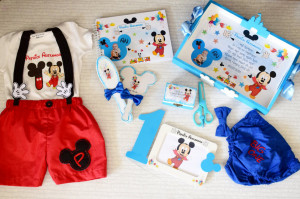 Set aniversar 1 anisor-Mikey Mouse Royal