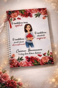 Agenda martisor pentru doamna educatoare