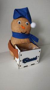 Figurina Om de zăpadă Sf. Andrei - Img 2