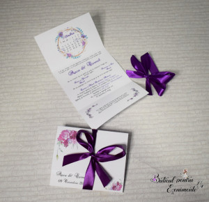 Invitatie purple #1 - Img 2