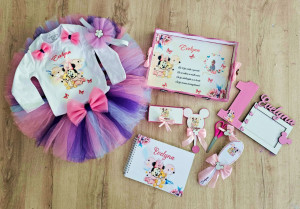 Set moț Minnie Mouse Pinky-Purple