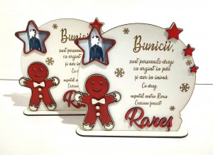 Trofeu personalizat pentru bunici