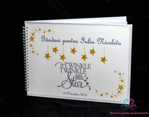 Guestbook botez twinkle twinkle little star