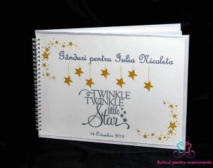 Guestbook botez twinkle twinkle little star