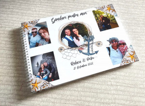 Guestbook "Ganduri pentru nunta tematica marina"