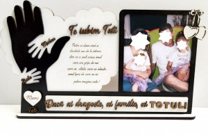 Rama foto personalizata pentru tatic