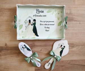 Set gatit mireasa Olive