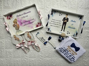 Set pentru gătitul mirilor pentru nuntă -Tematica Bride And Groom
