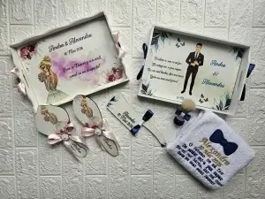Set pentru gătitul mirilor pentru nuntă -Tematica Bride And Groom