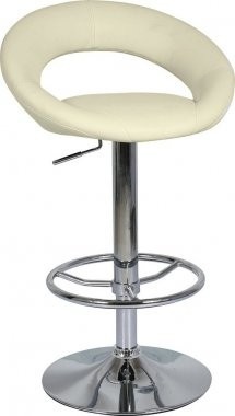 SCAUN DE BAR C-300 CREM/CROM STIL MODERN SIGNAL