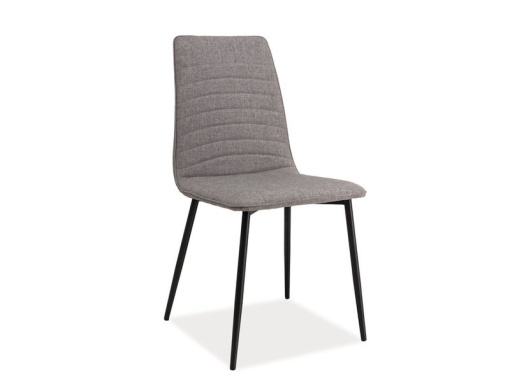 SCAUN DINING TOMAS GRI/NEGRU STIL SCANDINAV SIGNAL
