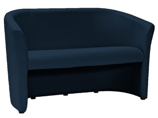 SOFA TM-2, ALBASTRA, CU TAPITERIE DIN PIELE ECOLOGICA, STIL MODERN, SIGNAL