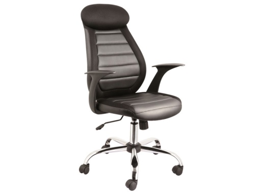SCAUN DE BIROU Q-102 NEGRU STIL MODERN SIGNAL