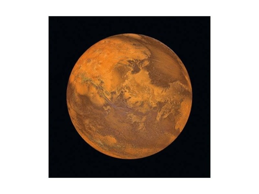 TABLOU DECORATIV MARS 80X80 DIN STICLA DESIGN EXCLUSIVIST, SIGNAL