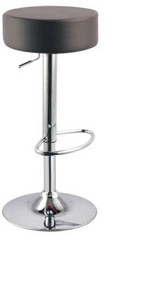 SCAUN DE BAR A-042 NEGRU/CROM STIL MODERN SIGNAL