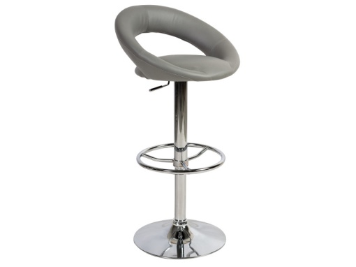 SCAUN DE BAR C-300 GRI/CROM STIL MODERN SIGNAL