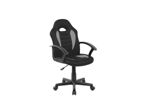 SCAUN DE BIROU Q-101 GRI/NEGRU STIL MODERN SIGNAL