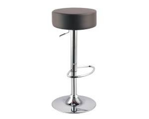 SCAUN DE BAR HOKER A042,NEGRU, STIL MODERN SIGNAL