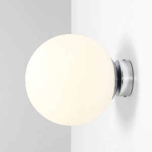 APLICA BALL M, 20 CM, CROM, DIN STICLA SI METAL, STIL MODERN - Img 2