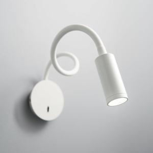 APLICA FOCUS-2 AP, ALB, DIN METAL, STIL MODERN - Img 2