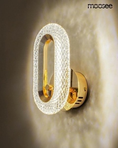 APLICA JEWEL GOLD, CONFECTIONATA DIN ALUMINIU SI STICLA, STIL MODERN - Img 2