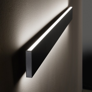 APLICA LINUS AP 4000K, NEGRU, DIN ALUMINIU, STIL MODERN - Img 2