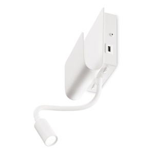 APLICA PROBE AP2, ALB, DIN ALUMINIU, STIL MODERN - Img 3