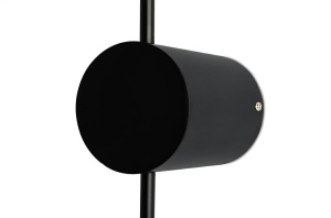 APLICA SHADOW 2, CONFECTIONATA DIN METAL, NEGRU, STIL MODERN - Img 4