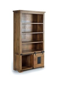BIBLIOTECA/VITRINA RETRO, 185CM, COD 1402, LEMN DE MANGO, ARTIM GROUP SELECTION - Img 3