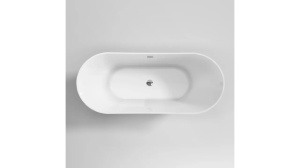 CADA REA KERRANO, 150 CM, ALB, DIN ACRIL, CALITATE SUPERIOARA - Img 4