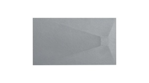 CADITA DE DUS REA MAGNUM, 120x90 CM, GRI, DIN COMPOZIT, CALITATE SUPERIOARA