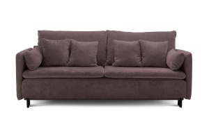 CANAPEA EXTENSIBILA MIRIA, MARO GRUPA II, CONFECTIONATA DIN METAL, TEXTIL SI SPUMA POLIURETANICA, STIL MODERN