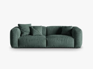 CANAPEA MARTINA, 3 LOCURI, 240 CM, DIVERSE CULORI SI MATERIALE, DESIGN DEOSEBIT - Img 12