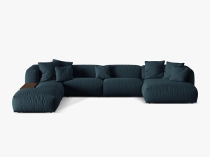 COLTAR MARTINA STANGA, 4+ LOCURI, 406 CM, DIVERSE CULORI SI MATERIALE, DESIGN DEOSEBIT - Img 7