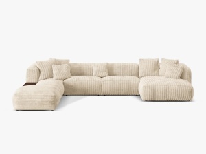 COLTAR MARTINA STANGA, 4+ LOCURI, 406 CM, DIVERSE CULORI SI MATERIALE, DESIGN DEOSEBIT - Img 17