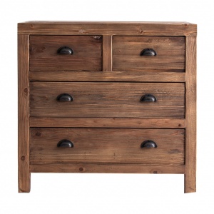 COMODA BERN REF. 27039, CULOARE NATURALA, STIL INDUSTRIAL, DIN LEMN DE PIN, VIC